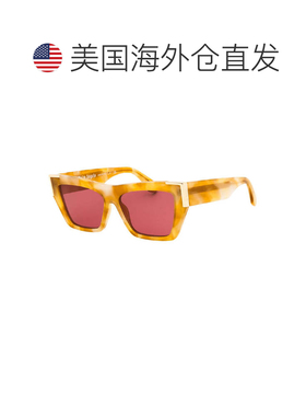 自营palm angelsPERI099 HOLLYWOOD 1925 Light Havana/Red - lig