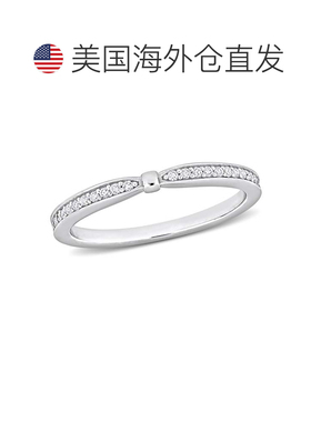 自营Mimi & Max 1/6ct TDW Diamond Anniversary Band 14k White