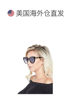 自营guess塑料猫眼太阳镜 - 黑色 【美国奥莱】直发