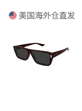 自营saint laurentSL 757 001 Shiny Black/Dark Grey - dark hav