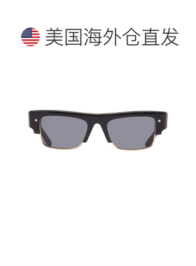 自营Valentino Grey Rectangular Unisex Sunglasses VLS-164 A 5