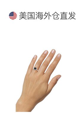 美国直邮Macy's 纯银通用项链钻石宝石吊坠戒指玛瑙套装时尚精致