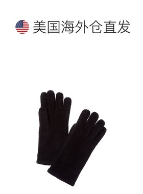 自营sofiacashmere Touch Screen Cashmere Glove - bla 美国奥