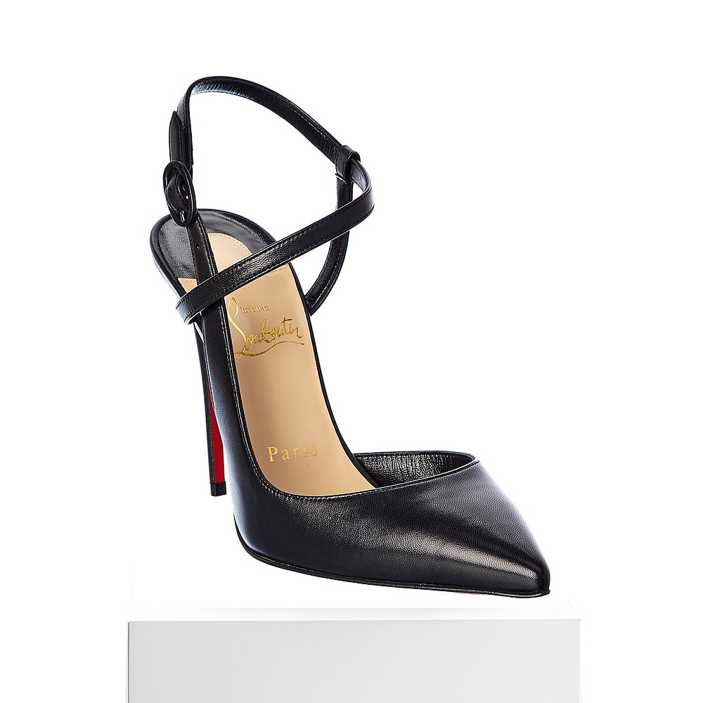 Christian Louboutin Jenlove 100 皮革高跟鞋 - 黑色 【美国奥莱 - 图3