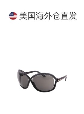 自营 Tom Ford女式Bettina 68毫米太阳镜-黑色 美国奥莱直发
