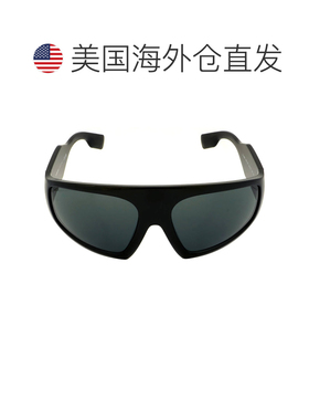 自营Burberry Auden Darl Grey Shield Men's Sunglasses BE4369