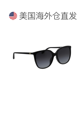 自营Michael Kors MK 2137U 30058g 57mm女士方形太阳镜-黑色 美