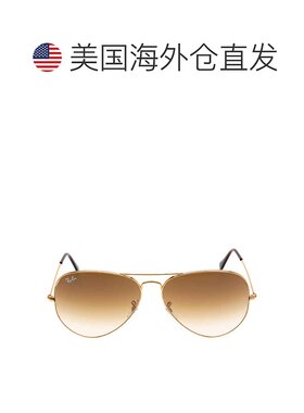 自营ray-banRay Ban Aviator Gradient Light Brown Pilot Unisex
