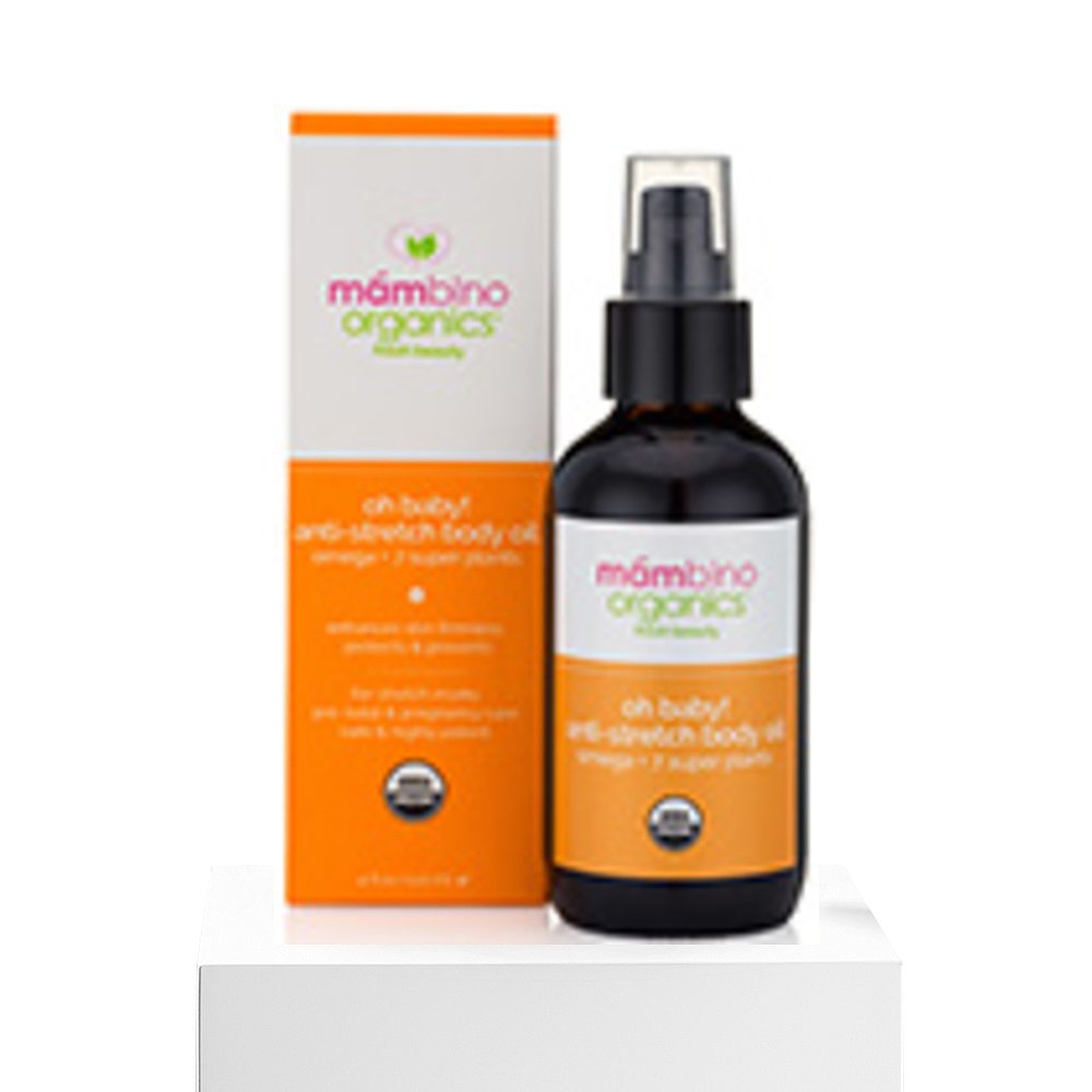 天猫国际美国直购美国直邮Mambino Organics妊娠纹修复身体护理去橘皮紧致油120ml3