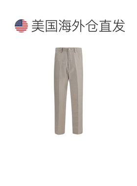 自营Brunello Cucinelli Cotton Casual Men's Pants - beige 美