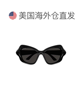 自营balenciagaBb0353s大黑色太阳镜-黑色 美国奥莱直发