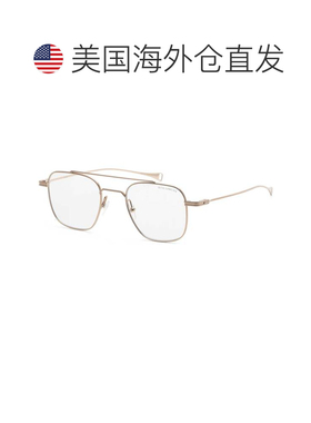 自营Dita Men's 50 mm Gold Sunglasses - gold sand 美国奥莱直
