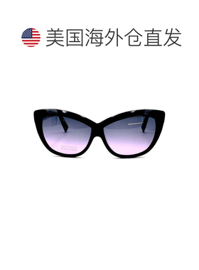 自营alain mikli黑色AL1313醋酸纤维猫眼太阳镜-紫色 美国奥莱直