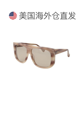 自营Max Mara Acetate Women's Sunglasses - beige 美国奥莱直发