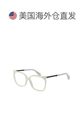 自营yohji yamamoto山本耀司女士光学女式镜架-白色 美国奥莱直发