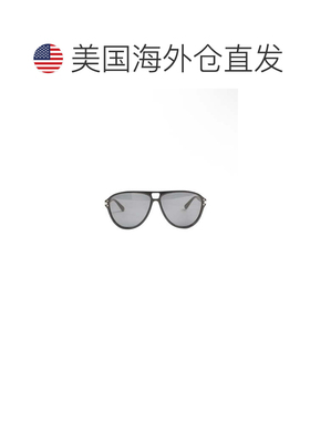 自营Amiri Aviator Logo Sunglasses- Pearl / Black - black 美