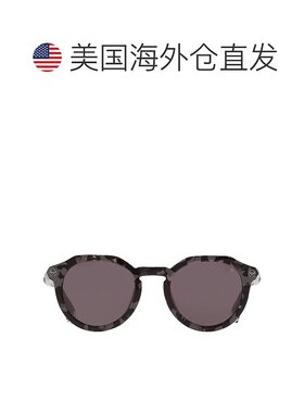 自营Philipp Plein Grey Oval Men's Sunglasses SPP002M 721Y 51