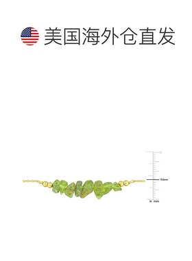 美国直邮julianna b 女士 手镯手链珠子橄榄石配饰