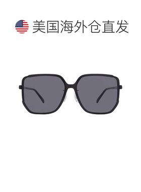 自营Coach Grey Butterfly Ladies Sunglasses HC8401D 500287 64