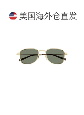 自营saint laurentSl 741 Rectangular Metal Sunglasses - grey