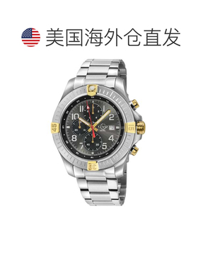自营GV2 Men's T38 SS Case, 2T Bezel ring, Enamel Gray Dial w