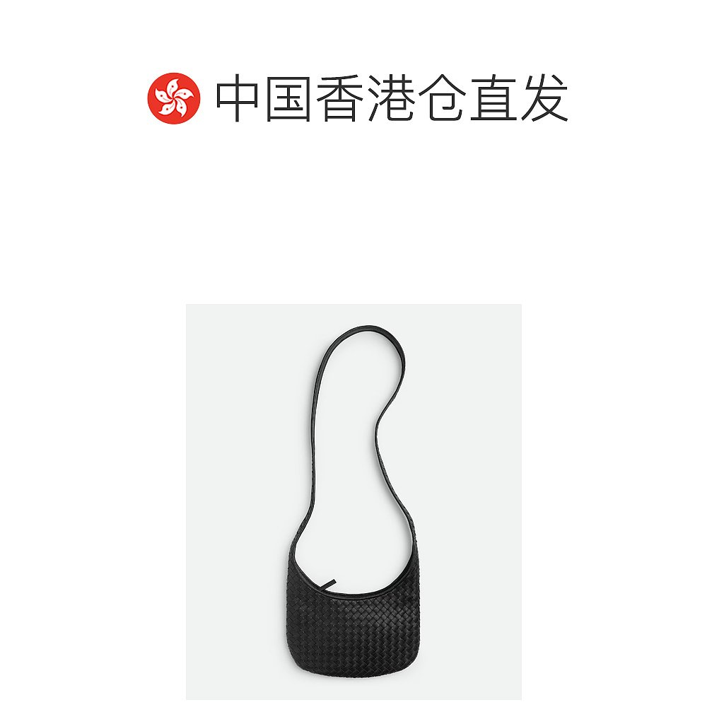 1h可退 香港直邮潮奢 Bottega Veneta 葆蝶家 男士 黑色小号 Vene - 图1