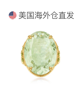 自营 ross-simons 罗斯-西蒙斯普拉西奥莱特和 . 18kt 纯金橄榄石