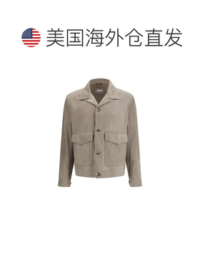 自营Brunello Cucinelli Calf Leather Bos Taurus Men's Clothin