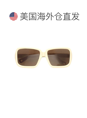 自营jacquemusJac86 Cabana Square Sand Acetate Sunglasses - b