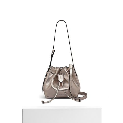 自营radleyYork Mews - Metallic Small Drawstring Shoulder Bag - 图3