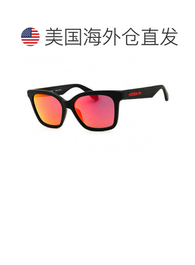 自营adidasOR0070 02U哑光黑/波尔多镜面-哑光黑 美国奥莱直发