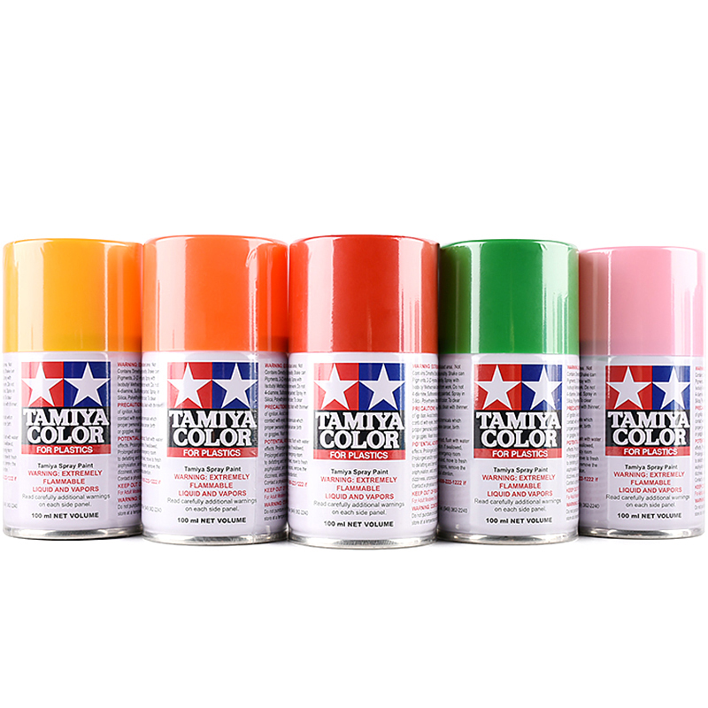 田宫 油性漆喷罐TS1-TS56高达模型军事GK手办颜料上色喷涂改造 - 图1