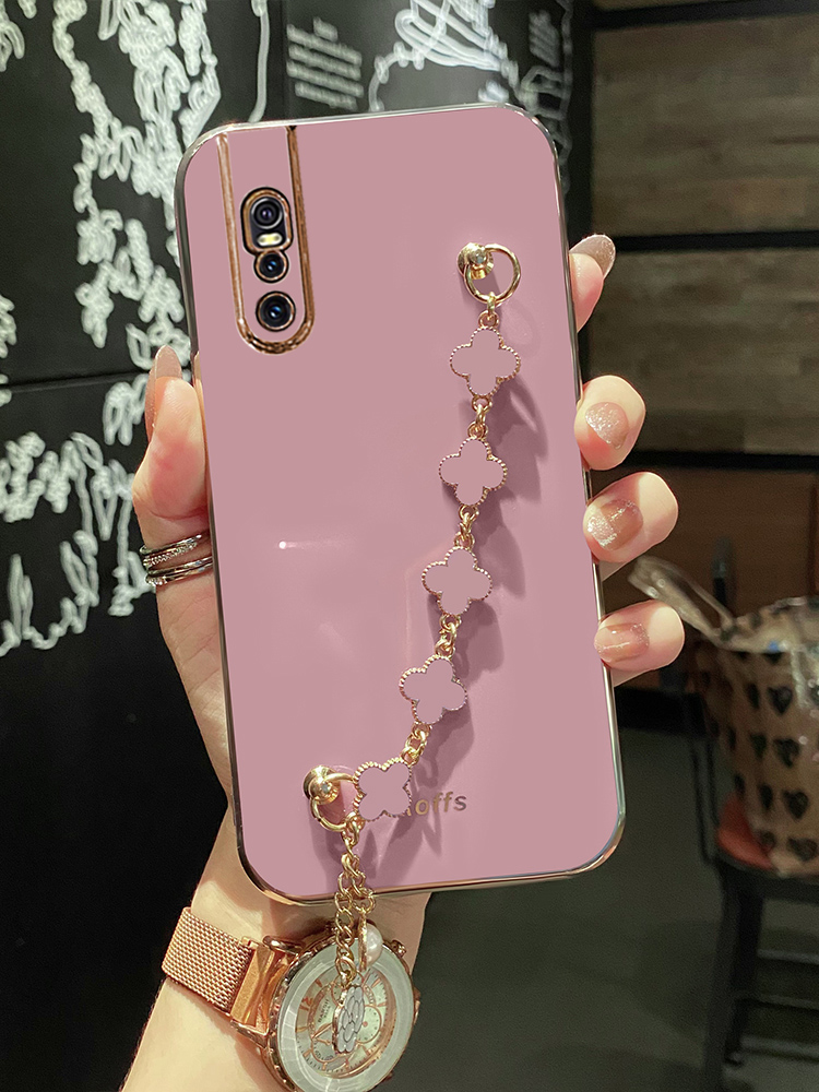 vivox27手机壳vivo x27pro保护V1829A硅胶套T带手链条全包防摔vivix软壳vovix女viovx步步高网红新款个性可爱 - 图2