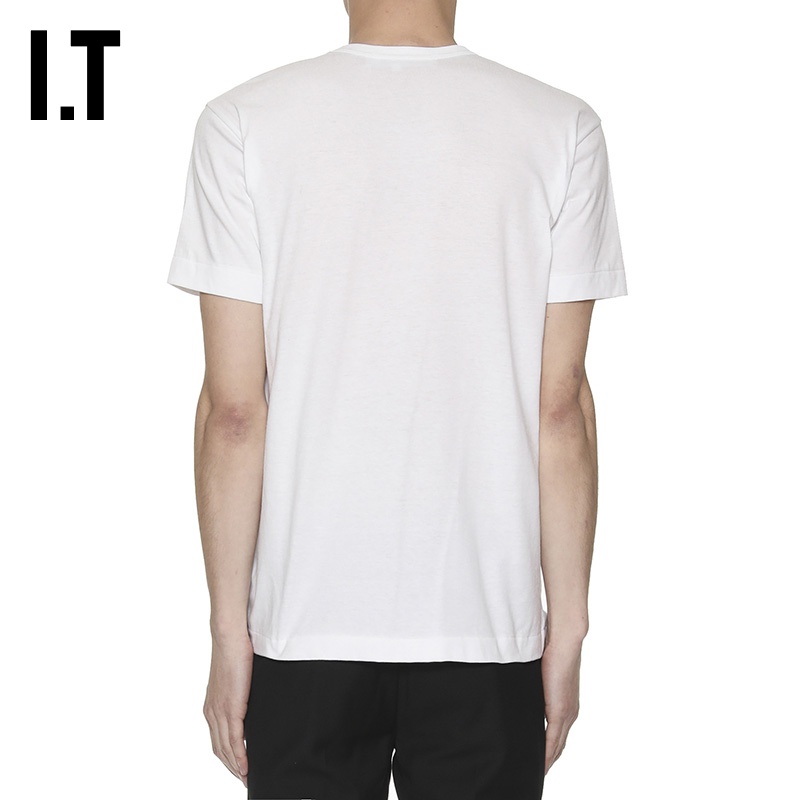 IT COMME des GARÇONS PLAY男装短袖T恤2019秋季新品爱心242MA - 图1