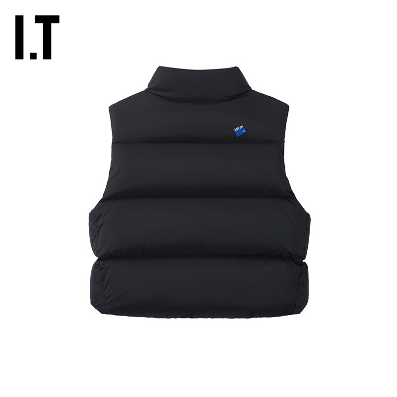 IT ADER error女装立领拉链羽绒马甲新款绗缝羽绒背心0401BKXP,淘宝优惠券,粉丝福利购,淘宝优惠卷