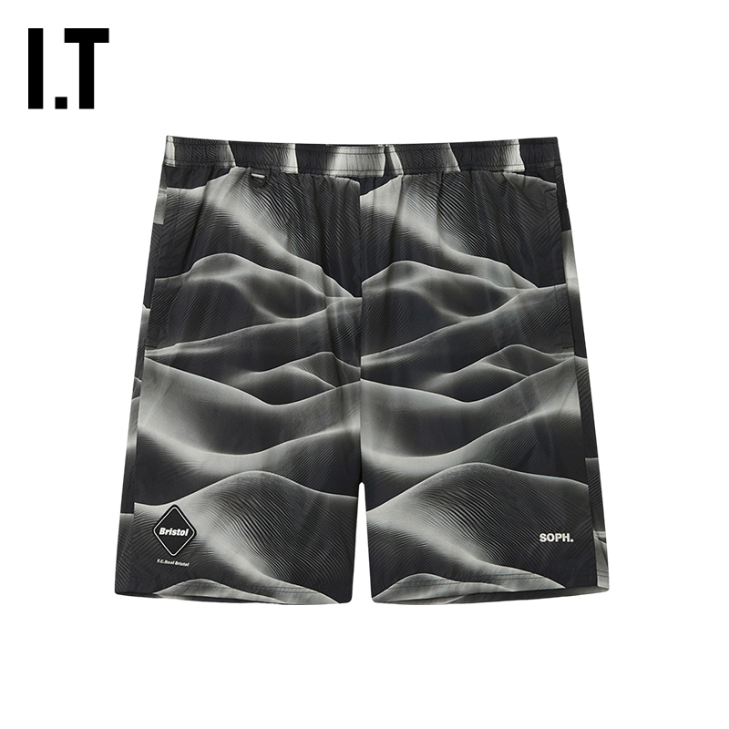 IT F.C.REAL BRISTOL男装宽松休闲短裤新款酷感活力运动裤252011M - 图0