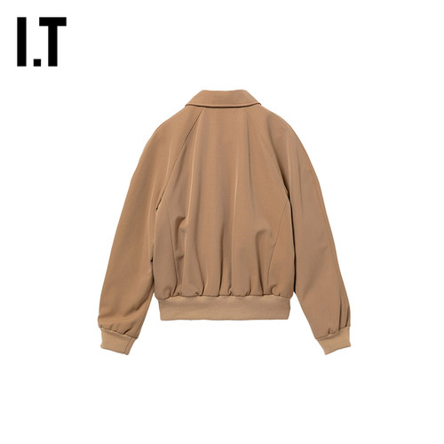 IT A.P.C.女装翻领排扣夹克新款时尚帅气工装休闲外套COH026XQ - 图0