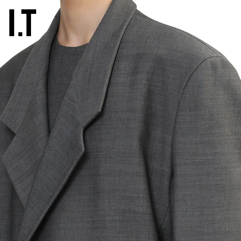 IT FEAR OF GOD男装廓形西装夹克新款质感有型中长款翻领西服外套,淘宝优惠券,粉丝福利购,淘宝优惠卷