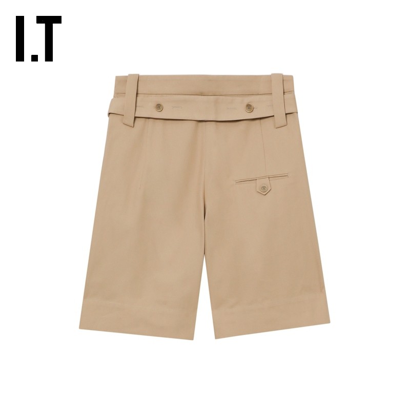 IT JW Anderson男装百慕大短裤新款复古时尚宽松阔腿裤西装裤中裤,淘宝优惠券,粉丝福利购,淘宝优惠卷