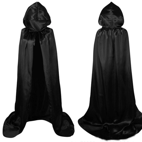 Черный детский плащ, xэллоуин, косплей