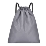 定制尼龙双肩包束口袋印logo二维码运动防水包男女小背包球鞋袋