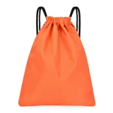 定制尼龙双肩包束口袋印logo二维码运动防水包男女小背包球鞋袋