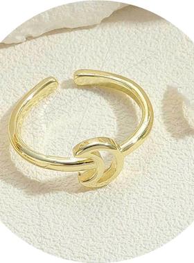 亚马逊首爱心法式复古指环