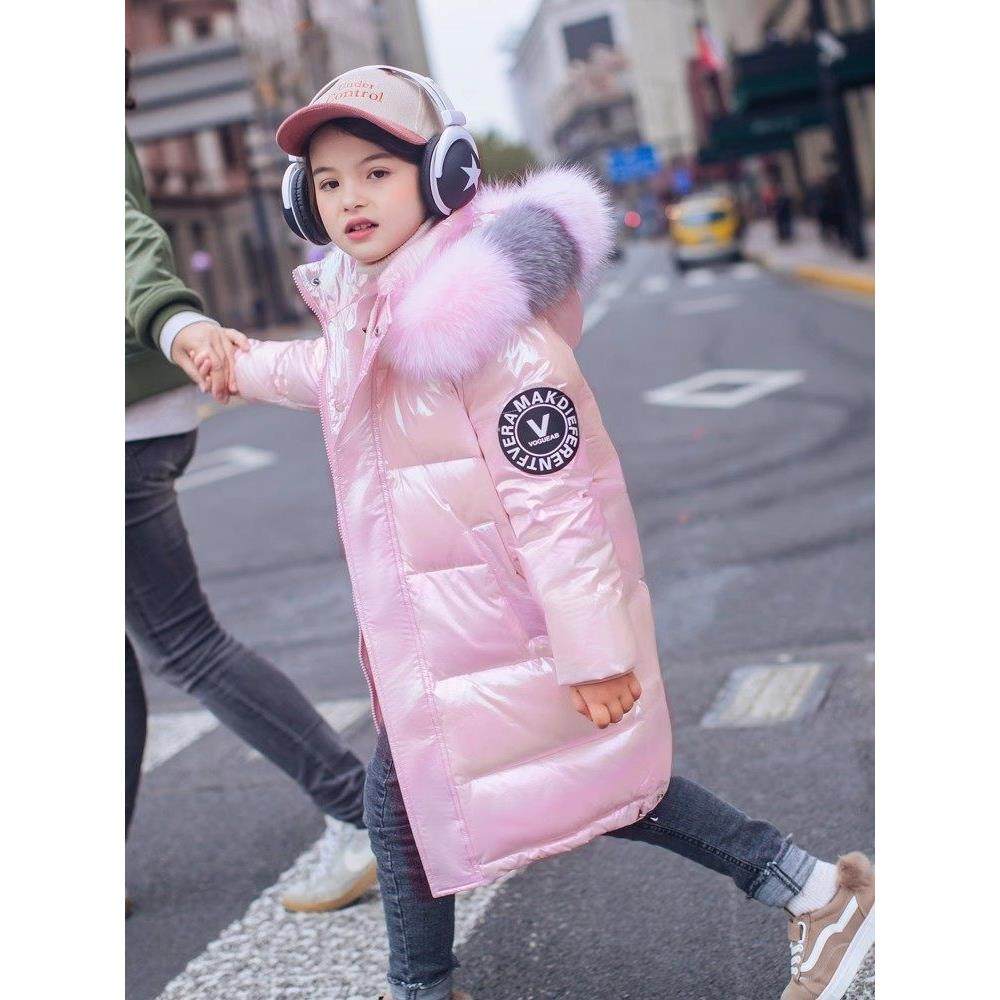女童中长款儿童羽绒服中大童加厚白鸭绒保暖冬季洋气外套棉衣,淘宝优惠券,粉丝福利购,淘宝优惠卷
