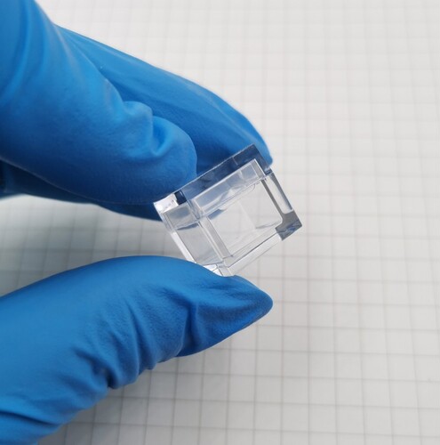 化学元素金属10mm立方体专用亚克力盒 高透明正方体亚克力展示盒 - 图1