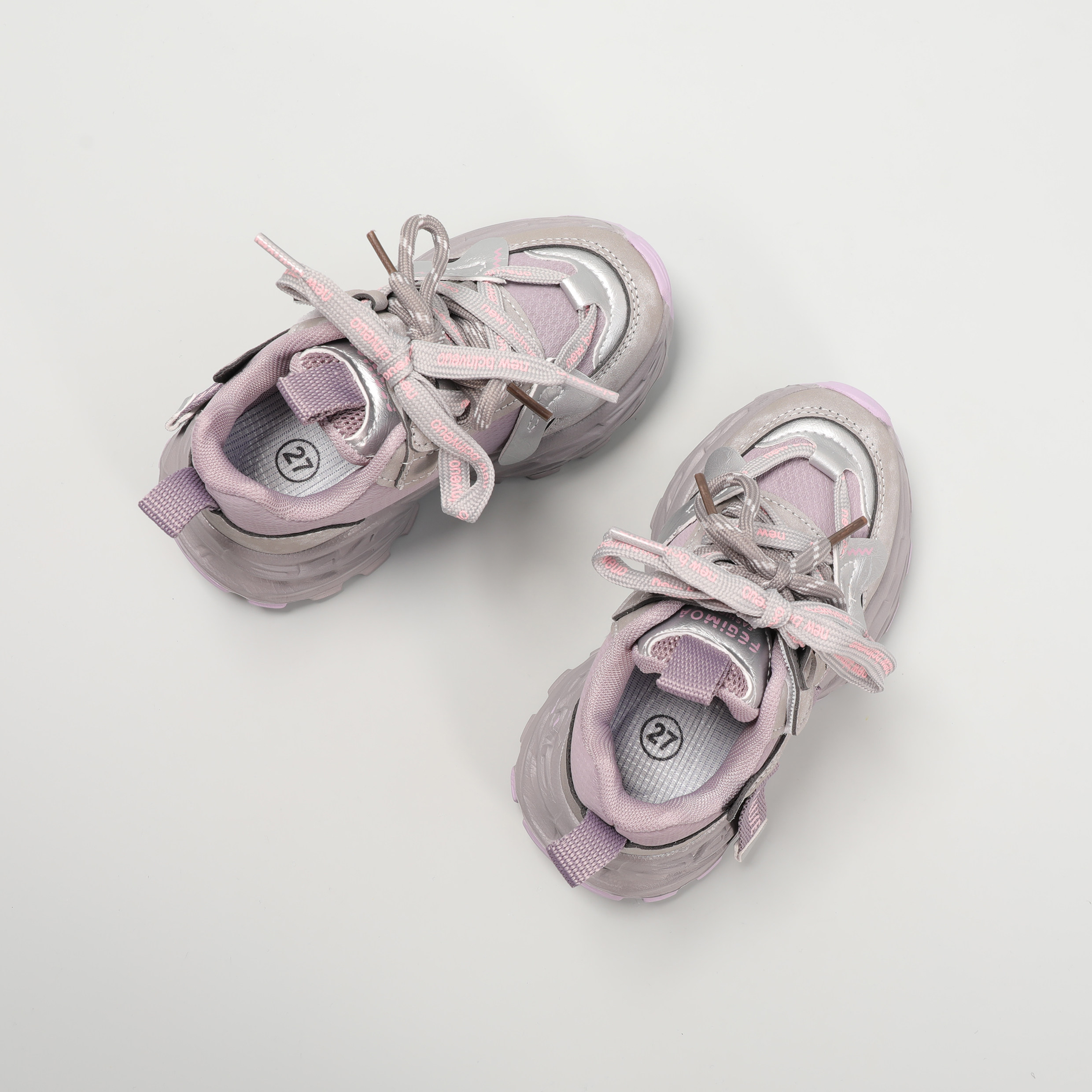 童鞋女童2026春季新款儿童运动鞋女孩时尚公主老爹鞋跑步软底爆款,淘宝优惠券,粉丝福利购,淘宝优惠卷