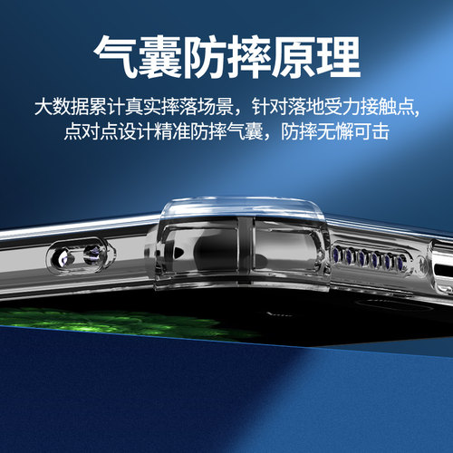 闪擎适用oppor9s手机壳全包防摔r9手机套硅胶超薄透亮边框r9plus保护套新款全透明r9splus软壳男女款简约气囊 - 图0