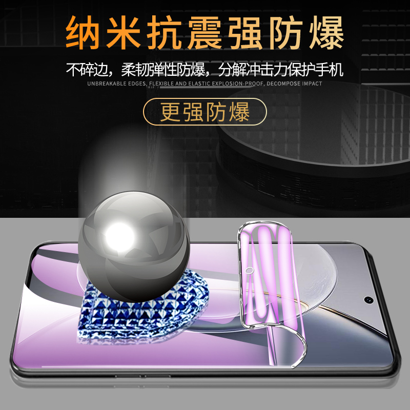 适用vivox90水凝膜全屏覆盖x90pro手机贴膜x90s防摔保护x90pro+钢化膜防指纹无白边vovo全包边软膜高清抗蓝光 - 图1