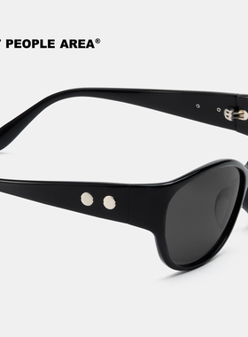 SOFT PEOPLE AREA-WATER(墨镜)复古猫眼椭圆框眼镜太阳镜板材素颜