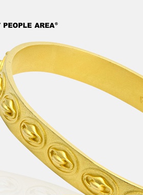 SOFT PEOPLE AREA-绳索图腾金色手镯